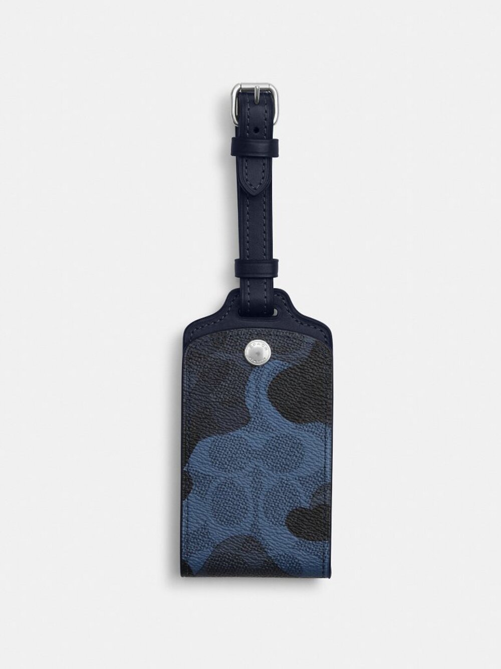 Coach Outlet Men's Luggage Tag In Signature Camo Print